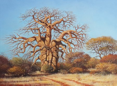 Oil on Stretched CanvasSize: (540x400x20)mmUnframedSOLD (by SouthAfricanArtists.com)
